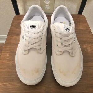 Vans Men Doheny Platform 721356 White Casual Shoes Sneakers Size 10